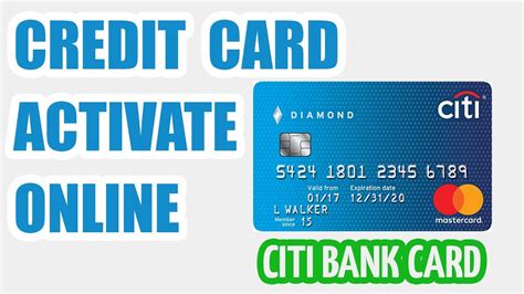 activate citibank credit card